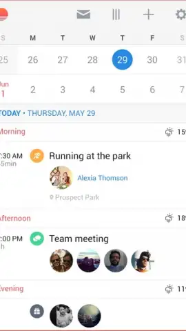 Sunrise Calendar скриншот 1