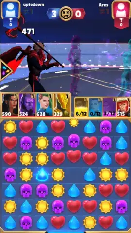 Puzzle Clash Heroes: Neolympia скриншот 6