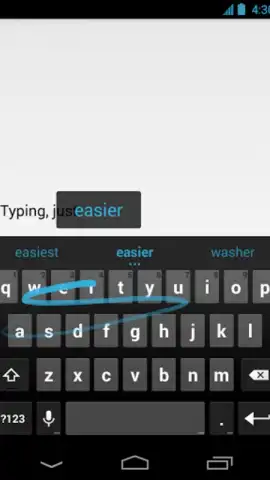Android Keyboard (AOSP) скриншот 2