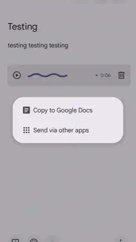 Google Keep скриншот 11