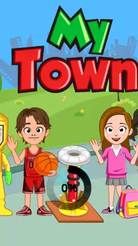 My Town : School Free скриншот 1