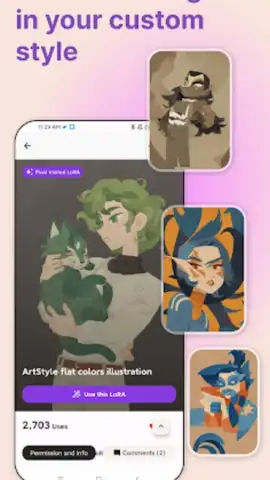 PixAI.Art - AI Art Generator скриншот 4