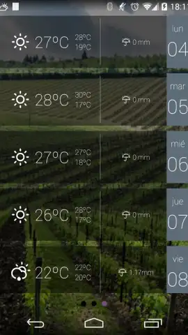 anpWeather скриншот 5
