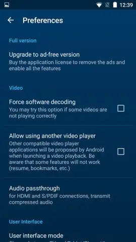 Archos Video Player скриншот 2