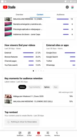 YouTube Studio скриншот 16