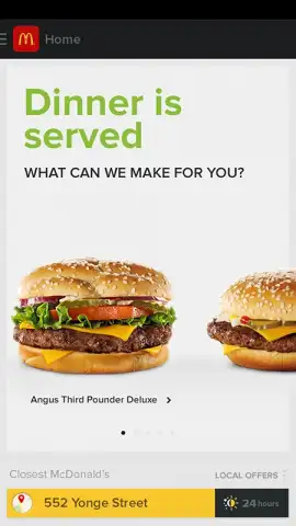 McDonalds Canada скриншот 5