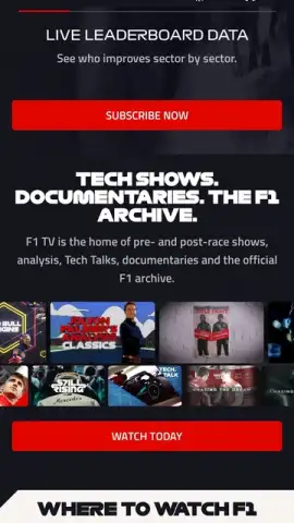 F1 TV скриншот 2
