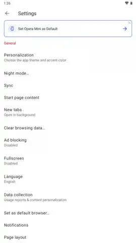 Opera Mini скриншот 8