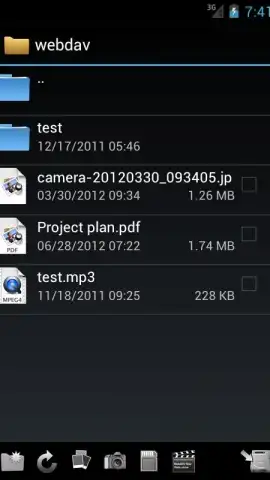 WebDAV Nav Lite скриншот 2