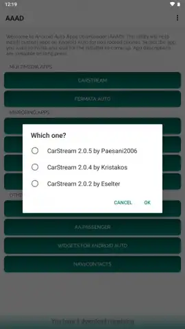 Android Auto Apps Downloader (AAAD) скриншот 2
