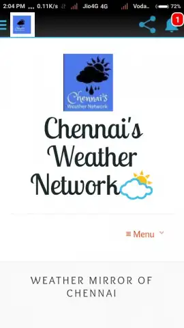 Chennai Weather скриншот 1