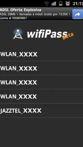 wifiPass скриншот 1