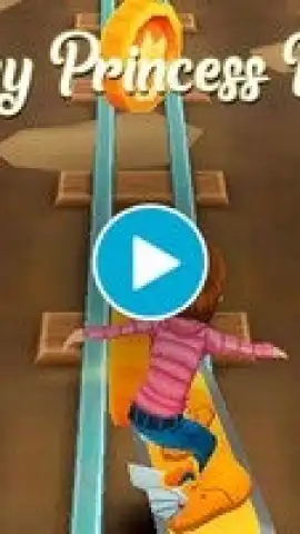 Subway Princess Runner скриншот 1