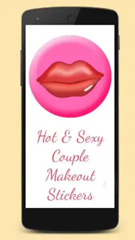 Couple Makeout Stickers скриншот 5