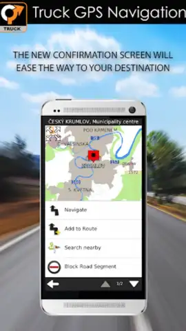 Aponia Truck Navigation скриншот 4
