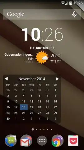 Month Calendar Widget скриншот 8