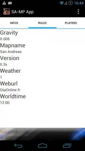 SA-MP App скриншот 7