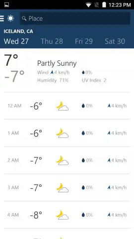 MSN Weather - Forecast and Maps скриншот 2