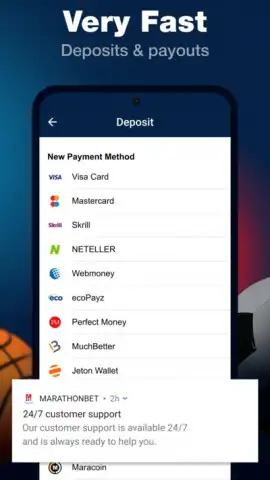 Marathonbet скриншот 3