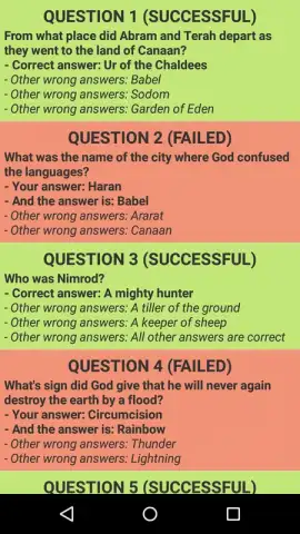 The bible quiz game скриншот 9