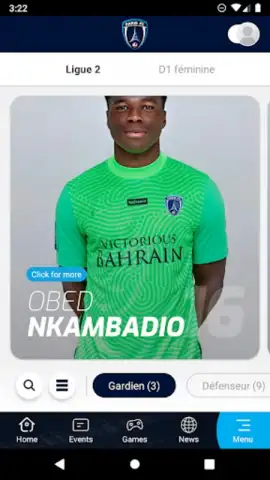 Paris FC скриншот 3