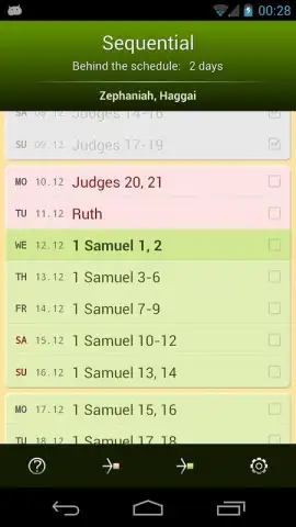 Bible Reading Schedule скриншот 4