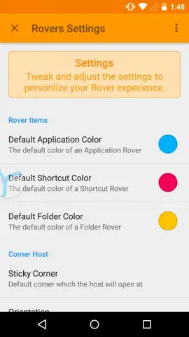 Rovers Floating Launcher скриншот 3