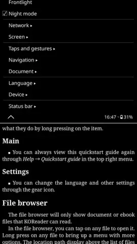 KOReader скриншот 5