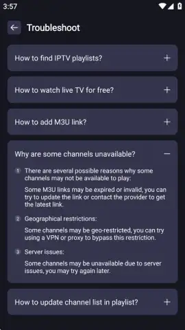 IPTV Player скриншот 2