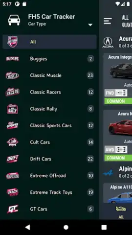 Car Tracker for ForzaHorizon 5 скриншот 8
