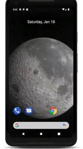 Moon 3D Live Wallpaper скриншот 16