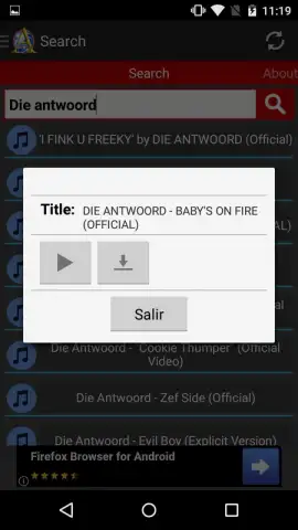 Ares MP3 Music скриншот 4