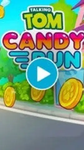 Talking Tom Candy Run скриншот 1