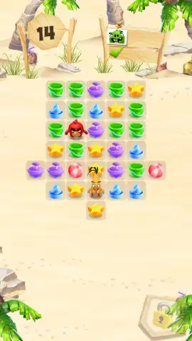 Angry Birds Match скриншот 4