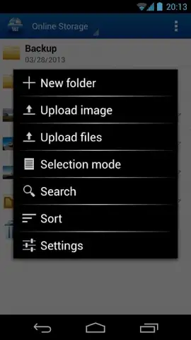 Online Storage скриншот 2