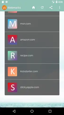 Webmarks скриншот 2