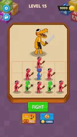 Merge Rainbow Friend скриншот 6