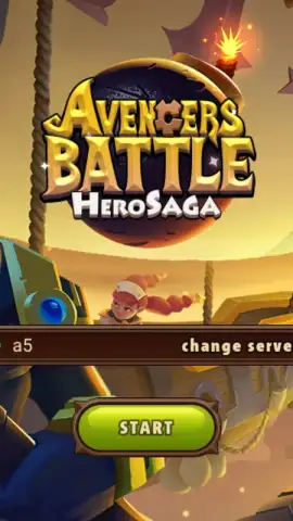 Avengers Battle:Hero Saga скриншот 1