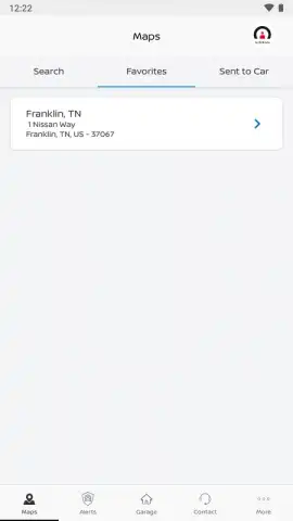 NissanConnect Services скриншот 3