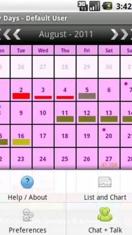 My Days - Period & Ovulation скриншот 3
