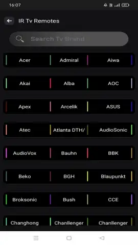 Universal Remote Control скриншот 2