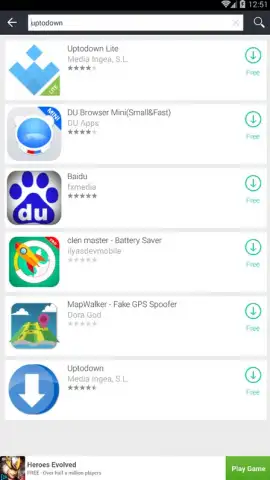 1Mobile Market Lite скриншот 1