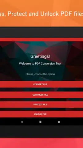 PDF Conversion Tool скриншот 1