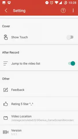 Game Screen Recorder скриншот 5