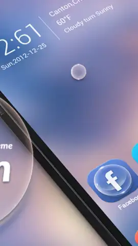 Clean GO Launcher Theme скриншот 1