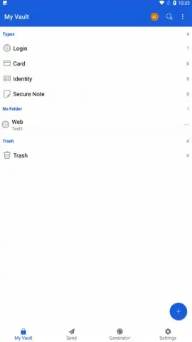 Bitwarden скриншот 4