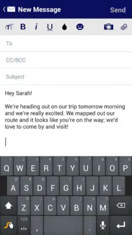 Yahoo Mail скриншот 3