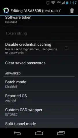 OpenConnect скриншот 4
