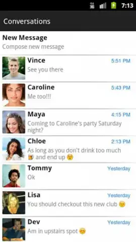 Chomp SMS скриншот 10