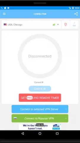 VPN servers in Russia скриншот 2